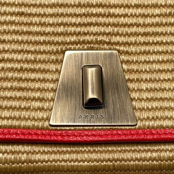 AKRIS Anouk Small Day Raffia Shoulder Bag - Picture 6 of 11